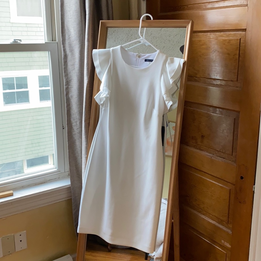 White Tommy Hilfiger dress size 4